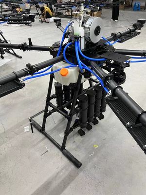 Four-Axis 4-Rotor UAV FOC Drive 3090 Folding Propeller Tethered Drone with auto retractable hose reel Cable Reel