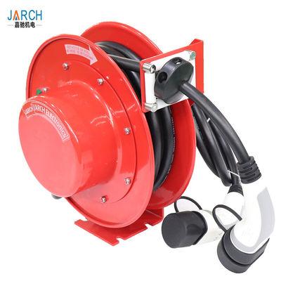 Auto - Rewind Extension Cable Reel Spring Drive For Electric Flat