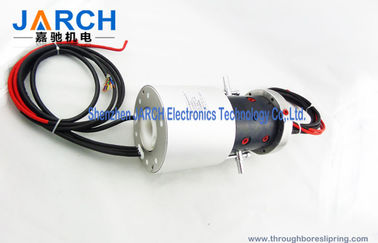 3-90A Rotating Electrical Connector Slip Ring 38.1mm 1 Passage Air Pneumatic Electric Rotary Union