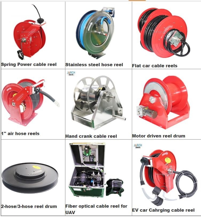 Military Hand Crank Type Cable Reel , Cable Reel Drum For Electric